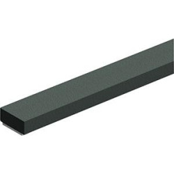 Bande de présentation 1 côté autocollante anthracite Br 9 x St 2mm. L 20mtr (Par 70)