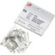 Rail d'étanchéité accessoire clous.acier argent L 25mm