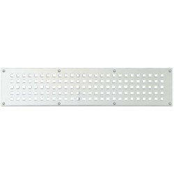 Grille aération 400x80mm 0 51 5833,Alu F1