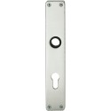 Plaque de porte longue ,BB, 0 14 1407,carré,Alu F1