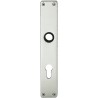 Plaque de porte longue ,PZ, 0 14 1407,carré,Alu F1