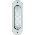 Poignée porte a encastrer 0 42 4212,oval,Alu F1