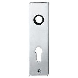 Plaque de porte courte ,VK8,WC-R, 0 14 1402,carré,Alu F1