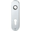Plaque de porte courte ,VK8,WC-R, 0 14 1415,oval,Alu F1
