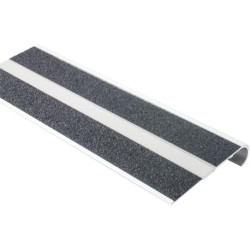 Profilé d'escalier TP55 à visser Alu sigrt. Br55 x H17 x L1000 (Par 10)