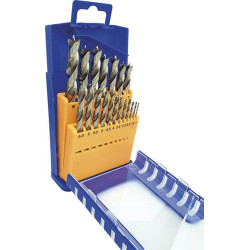 Jeu de foret bois 19 pcs. 1-10mm poisson