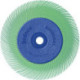 Brosse abrasive radiale Ø 150 x 12.7 x 25.4 mm P 80 jaune. Type TC Tyrolit