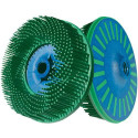 Brosse abrasive radiale M14 Ø 115x38mm A50 vert Tyrolit