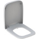 Abattant WC RENOVA PLAN charnières inox blanc GEBERIT