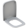 Abattant WC RENOVA PLAN charnières inox blanc GEBERIT