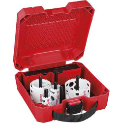 Jeu de scies-cloches bimétalliques Hole Dozer 10 pièces