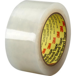 Ruban adhésif 3M PE tape 480 en polyéthylène transparent 51 mm x 33 m x 0,13 mm (Par 24)