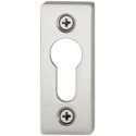 PT-Rosace porte profil PZ, 0 17 1755,eck.,Alu F1