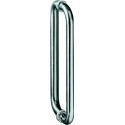 HT-Poignée de porte courbé 25mm,0 66 6670,300mm,F69 matt