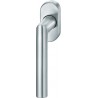 Poignée fenetre ,34x7mm 0 34 1076,oval,Alu F1