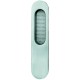 Poignée porte a encastrer 0 42 4215,oval,F69 matt