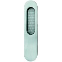 Poignée porte a encastrer 0 42 4215,oval,F69 matt