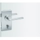 Ganiture de porte en verre , 0 13 4220,eckig,F69