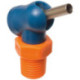Buse haute pression XW pour tuyau de liquide de refroidissement 1/4 70bar Ø3x12.7mm bleu-orange LOC-LINE