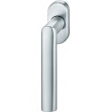 Poignée fenetre ,34x7mm 0 34 1108,oval,Alu F1