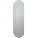 Poignée porte a encastrer 0 42 4250,oval,Alu F1