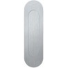 Poignée porte a encastrer 0 42 4250,oval,Alu F1