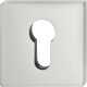 ZT-Rosace porte profil PZ, 0 17 1704,carré,F69 matt