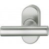 Poignée fenetre ,34x7mm 0 34 3403,oval,F69mattN10