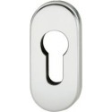PT-Rosette coulissante porte,PZ, 0 17 1766,oval,F69 matt