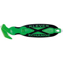 Couteau de sécurité XCHNAGE 35 KLEEN vert KLEVER