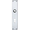 Plaque de porte longue ,BB, 0 14 1410,carré,F69 matt