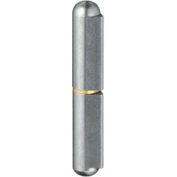Hinge porte 40 Ruko. acier blanc 140 mm (Par 25)