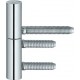 Charnière de porte B1 15mm topzink (Par 20)