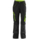 Pantalon femme FORTIS 24 noir/vert citron. Gr. 50