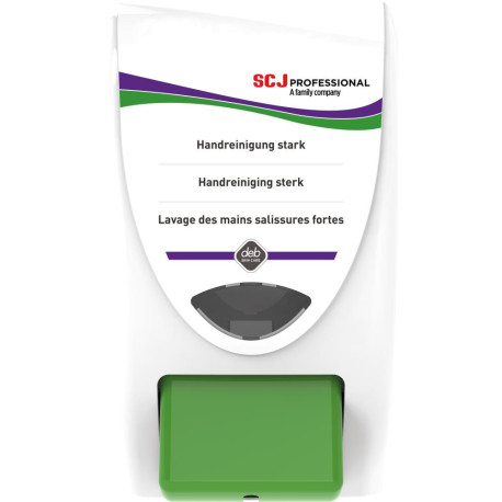 Distributeur mural en plastique PROLINE pour cartouches de 2 l nettoyant puissant pour la peau Systèmes de distribution DE DSS-DE (PR)