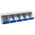 Système de stockage Multistore 5 Sbl. PS gris clair