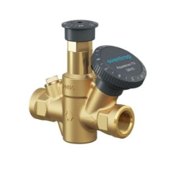 Robinet de bouclage thermique Aquastrom TV DN 15, Rp 1/2, sans isolation thermique et thermomètre