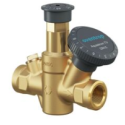 Robinet de bouclage thermique Aquastrom TV DN 15, Rp 1/2, sans isolation thermique et thermomètre