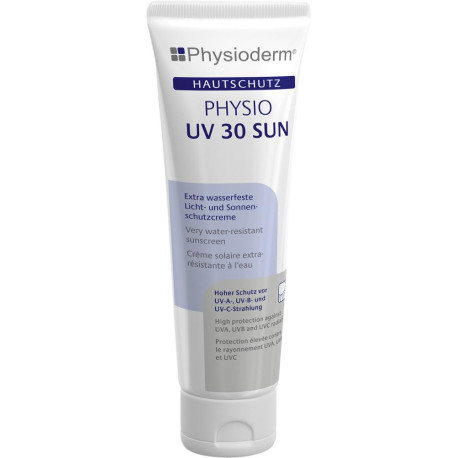 Crème de protection cutanée PHYSIO UV 30 SOLEIL 100 ml (Par 12)