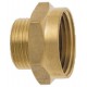 GEKA Raccord fileté MS 6kt., IG G3/4"xAG G1", SB