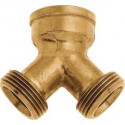 GEKA plus-Pièce de jonction MS,IG G3/4",2xAG G3/4",SB