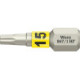 Embout dur dur 1/4 DIN 3126 C6.3 T15x25mm fonction de maintien Wera