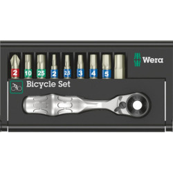 Jeu d'embouts Bit-Check Bicycle Set 9 9 pièces Wera