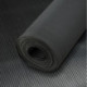 Tapis à larges rainures PRO. NR/SBR. noir. 3mm. 1200mm 10m FORTIS