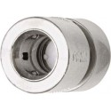 Raccord rapide Geka 1/2, avec arret eau