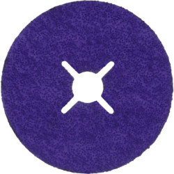 Disque abrasif fibre 1187C115 mm. Cubitron 3. P 36+22 mm fendu 3M