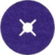 Disque abrasif fibre 1187C125 mm. Cubitron 3. P 36+22 mm fendu 3M