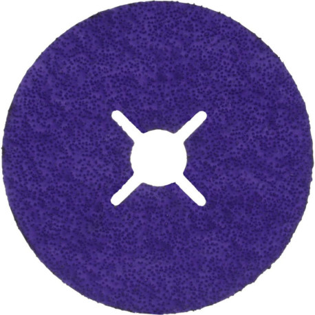 Disque abrasif fibre 1187C125 mm. Cubitron 3. P 36+22 mm fendu 3M