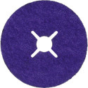 Disque abrasif fibre 1187C125 mm. Cubitron 3. P 36+22 mm fendu 3M