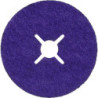 Disque abrasif fibre 1187C125 mm. Cubitron 3. P 36+22 mm fendu 3M